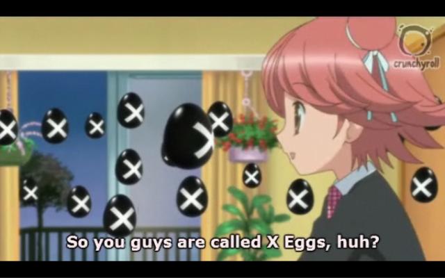 Unfortunately, I don't care if you're friends with those black eggs.